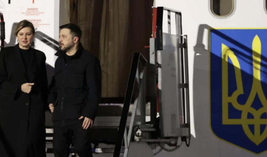 泽连斯基在飞往爱尔兰途中，专机遭4架神秘无人机跟踪

根据爱尔兰媒体的说法，日前