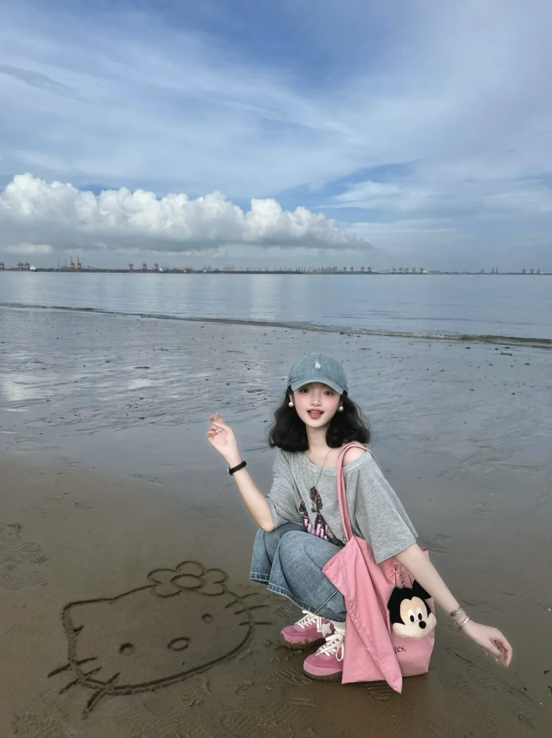ꉂ • ༚ • ིྀต੭ ₊⁺💗long time no sea 🌊⋆