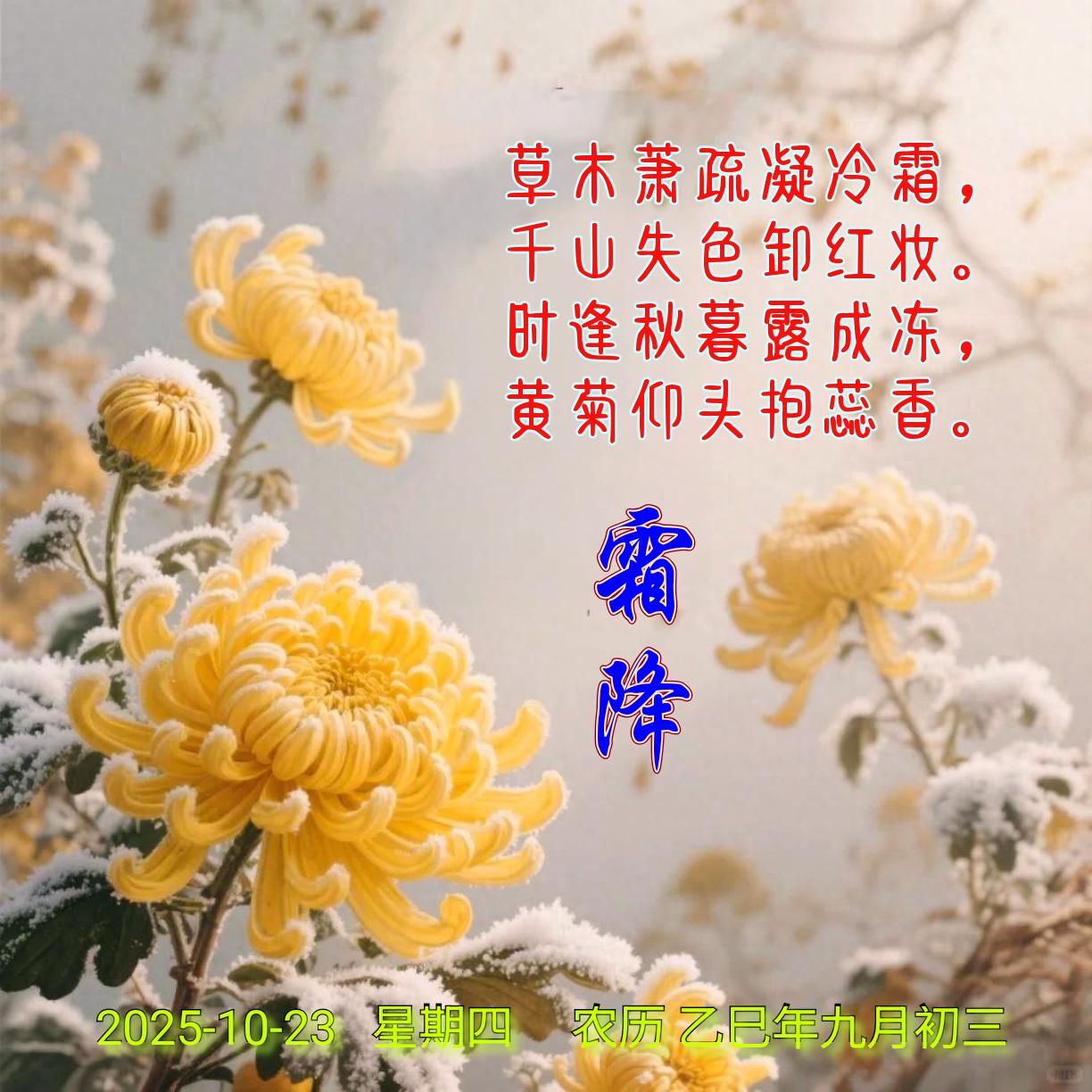 节气———霜降