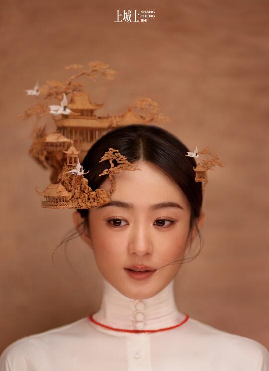 给赵丽颖化的胭脂醉妆容✨