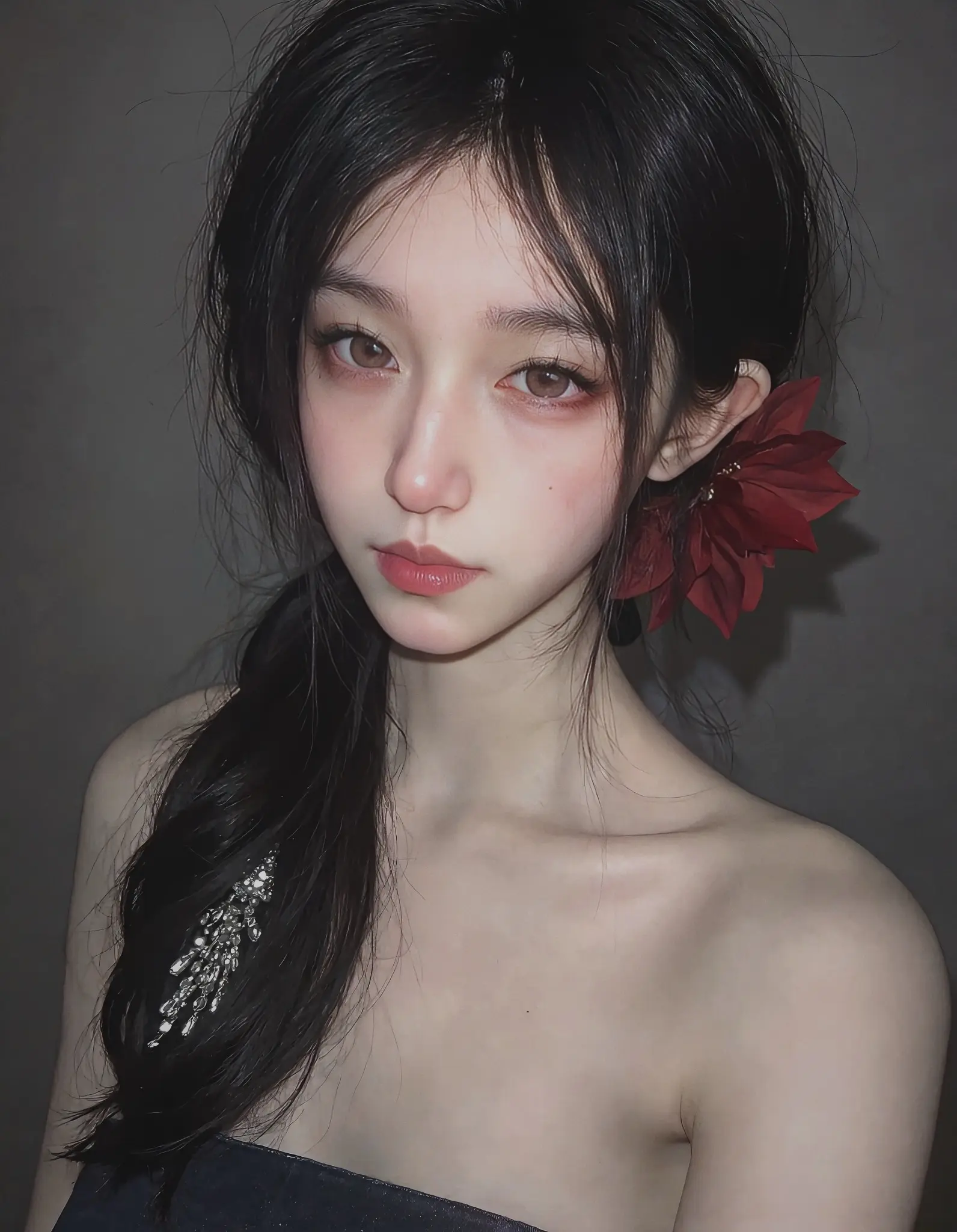 音乐灵感推荐 原创视频 低像素氛围感 暗黑系 妆面记录
