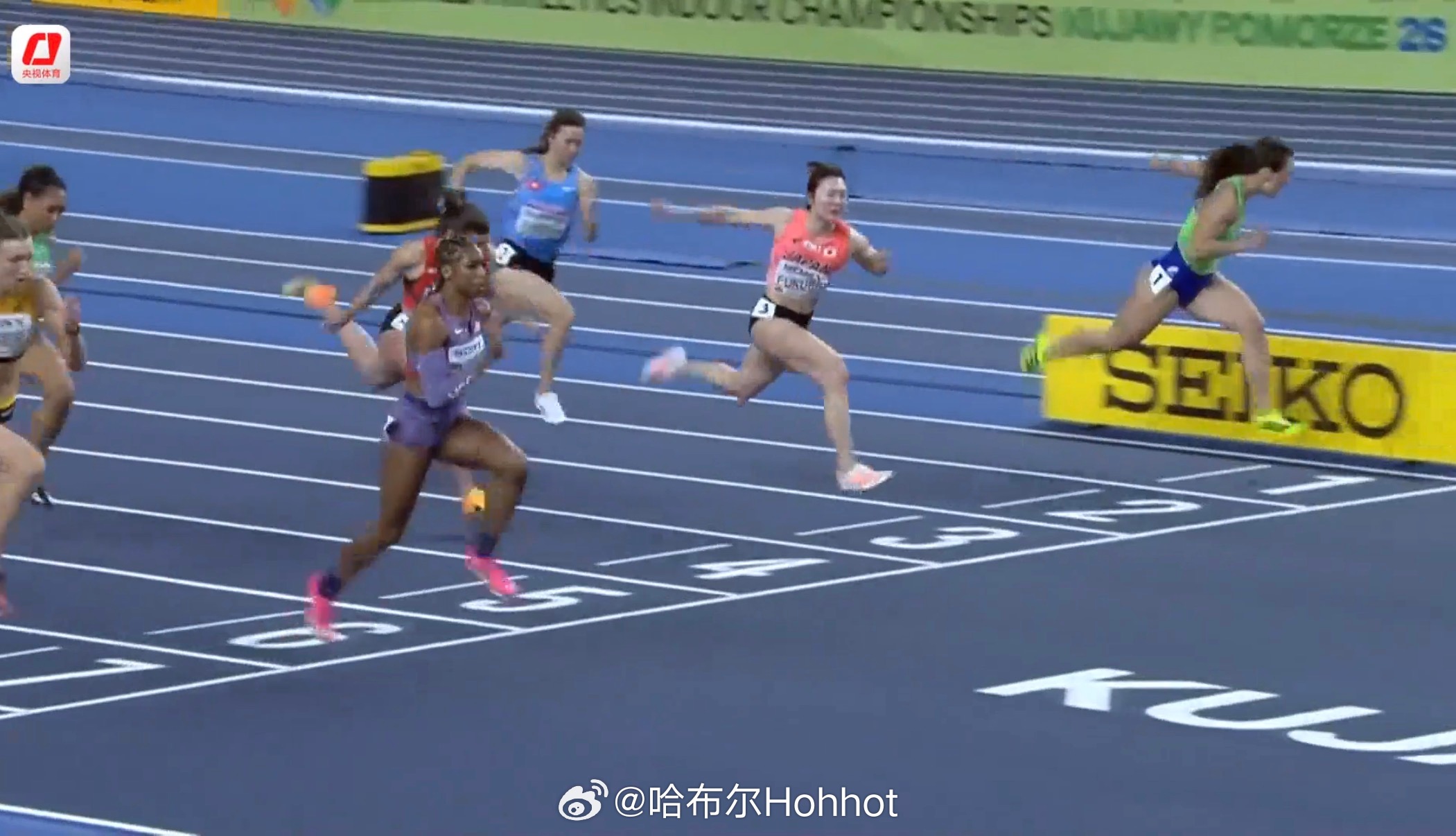 福部8秒02创PB，日本历史第三人了，递补进半决赛了2026年托伦室内田径世锦赛