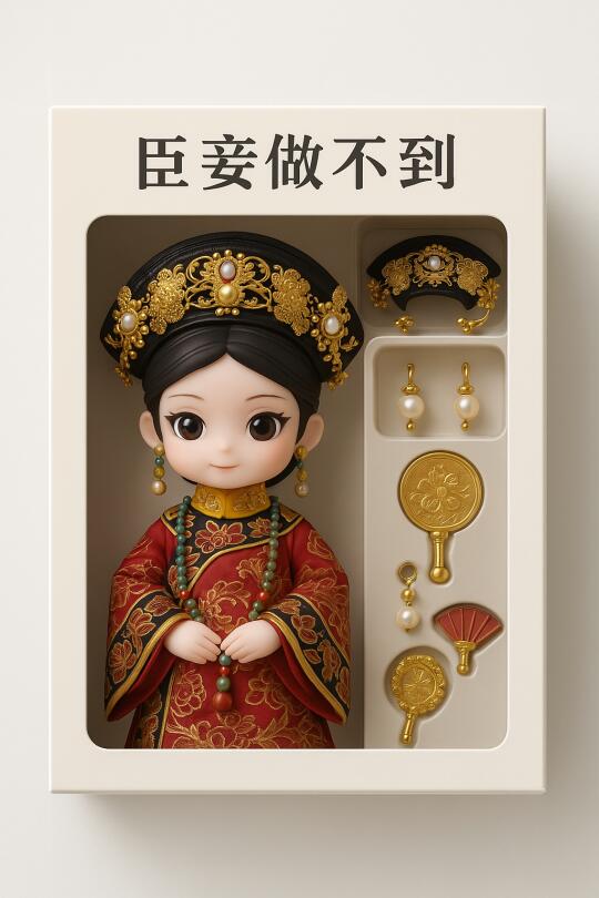 臣妾做不到啊～～GPT4o版甄嬛传玩偶手办