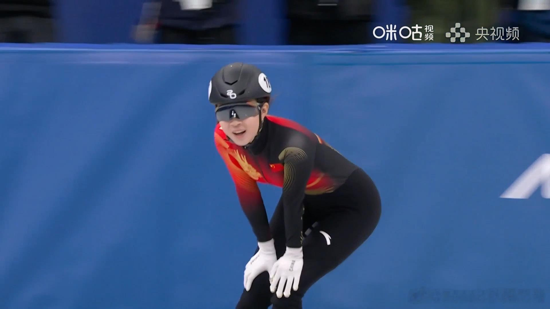 公俐晋级1000米决赛   ⛸️米兰冬奥会短道速滑女子1000米半决赛🇨🇳公