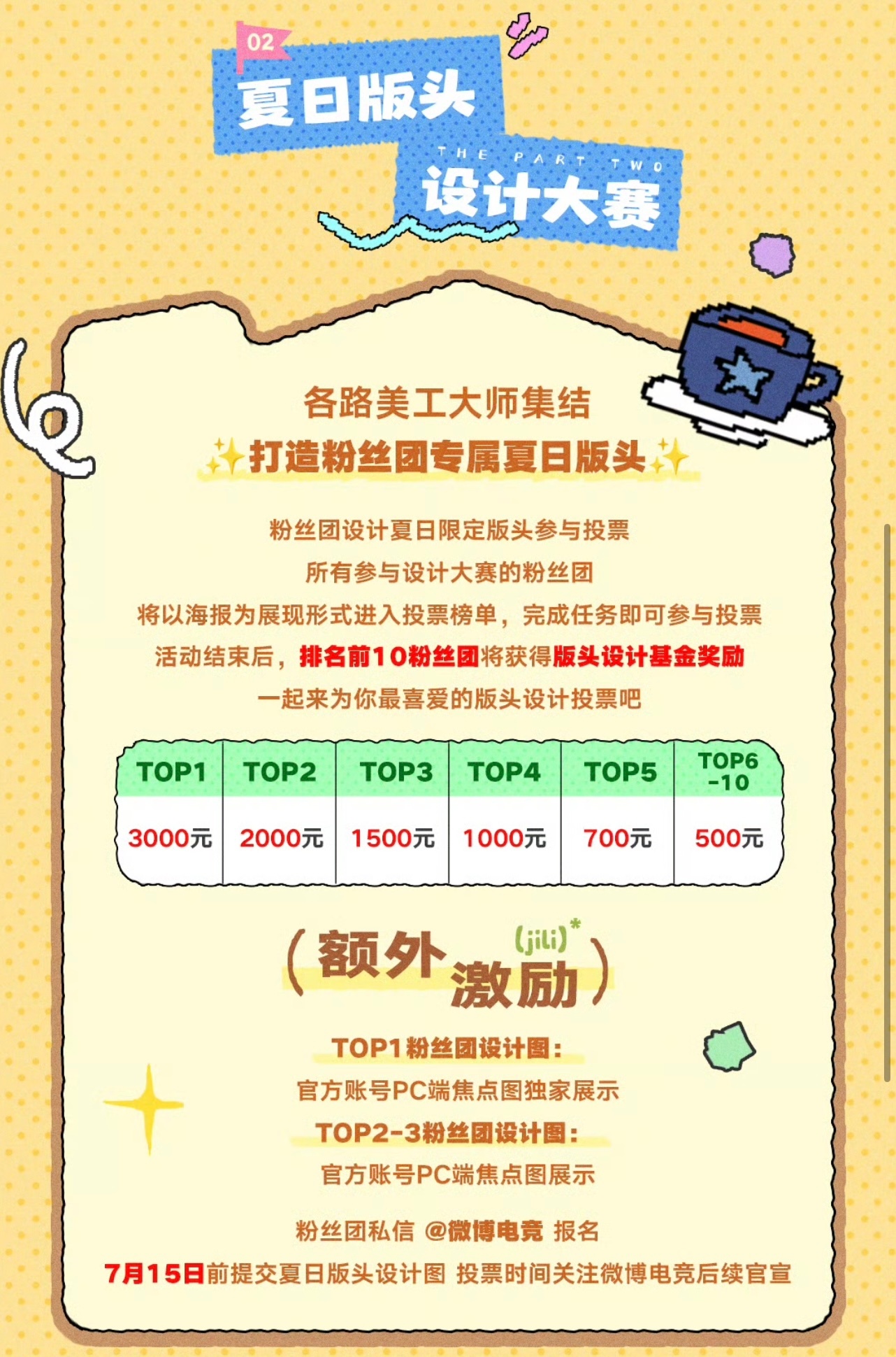 📣📣明天中午十二点左右大家准时在线明天中午12点左右微博电竞会发布一个版头大