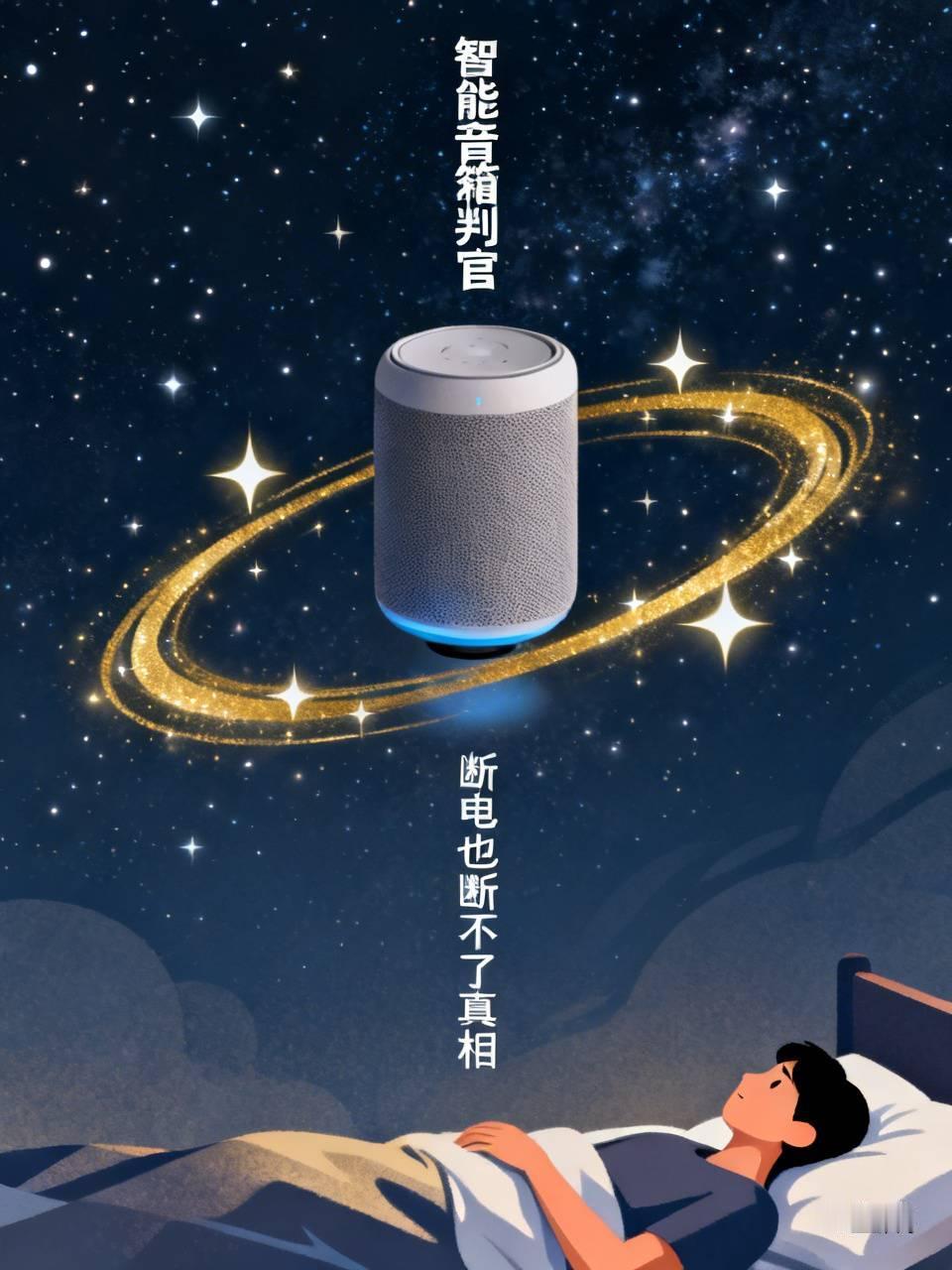 江湖怪谈•荒诞志359智能音箱判官

音箱半夜审判主人：“你今日说谎三次，虚伪指