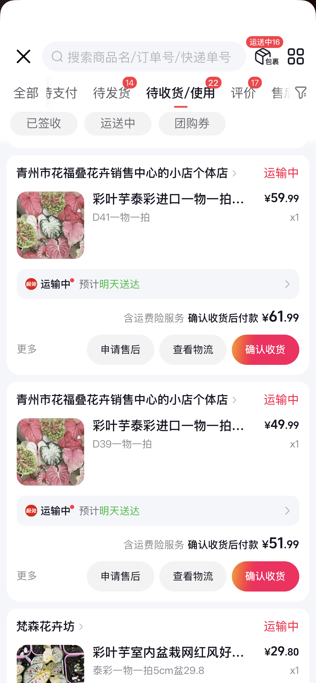 刚刚入坑，没敢买太贵的，这几天买了三十多个彩叶芋，又买了架子，土，又开始看花盆了