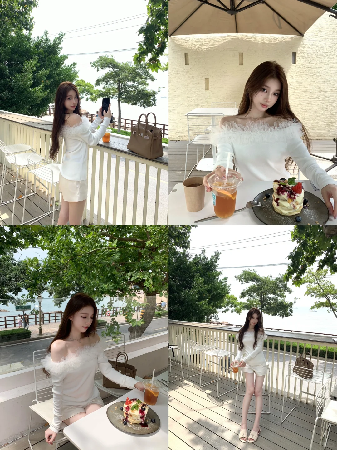 都进来学韩女明媚感拍照