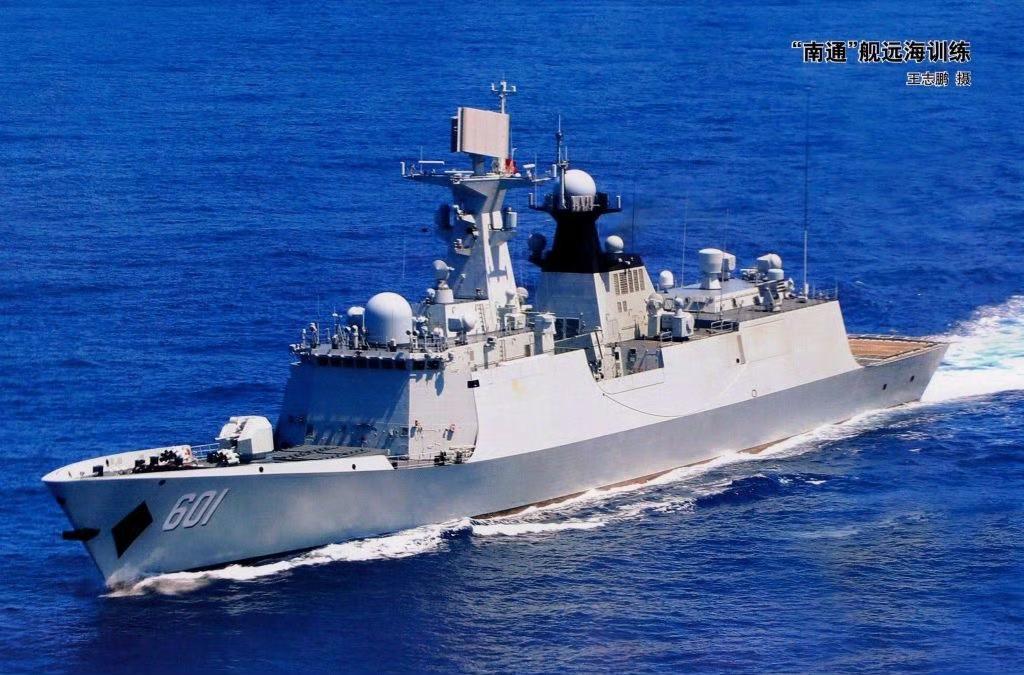 601号的南通舰见过没！
它是唯一使用过6XX号段的054A型护卫舰，2019年