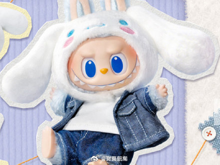 LABUBU三丽鸥联名被吐槽不协调 还可以把，就是三丽鸥的IP长得太人畜无害了，