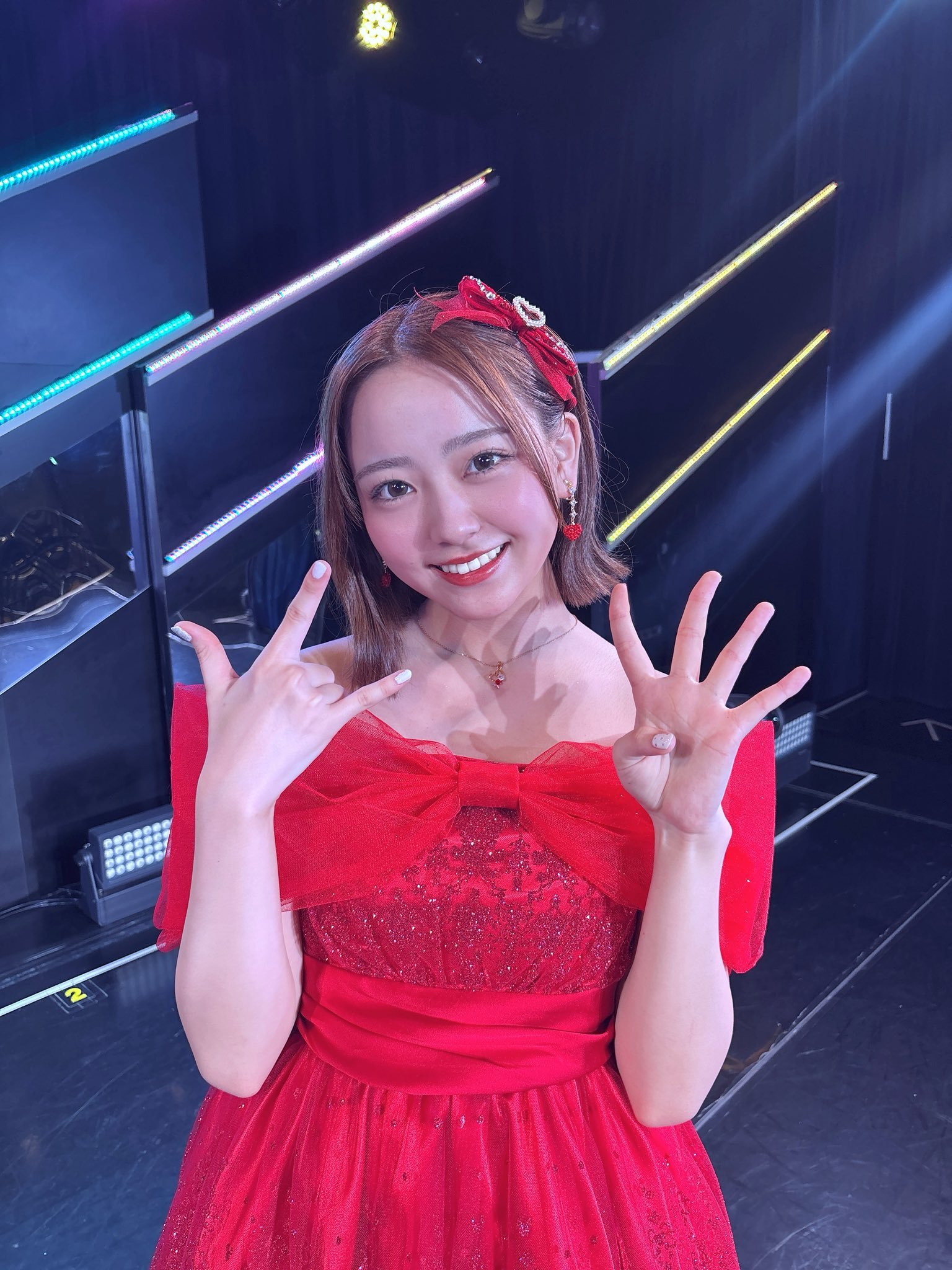 HKT48大内梨果 X 26/06/21谢谢这4年来愿意应援我喜欢我。偶像生涯过