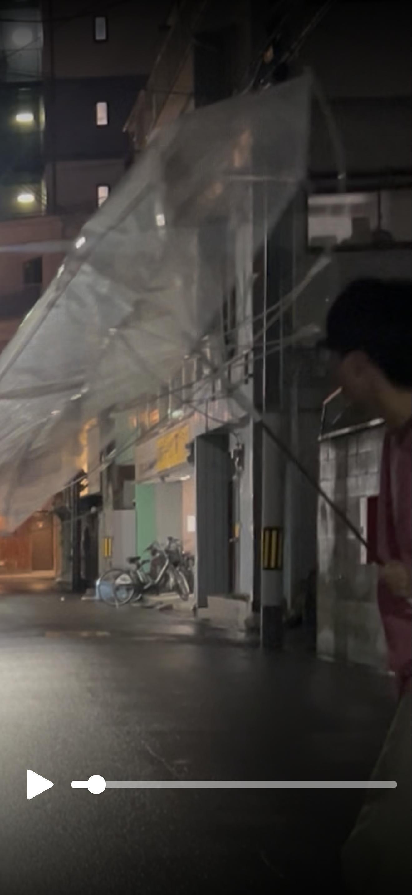 日本的台风没招了