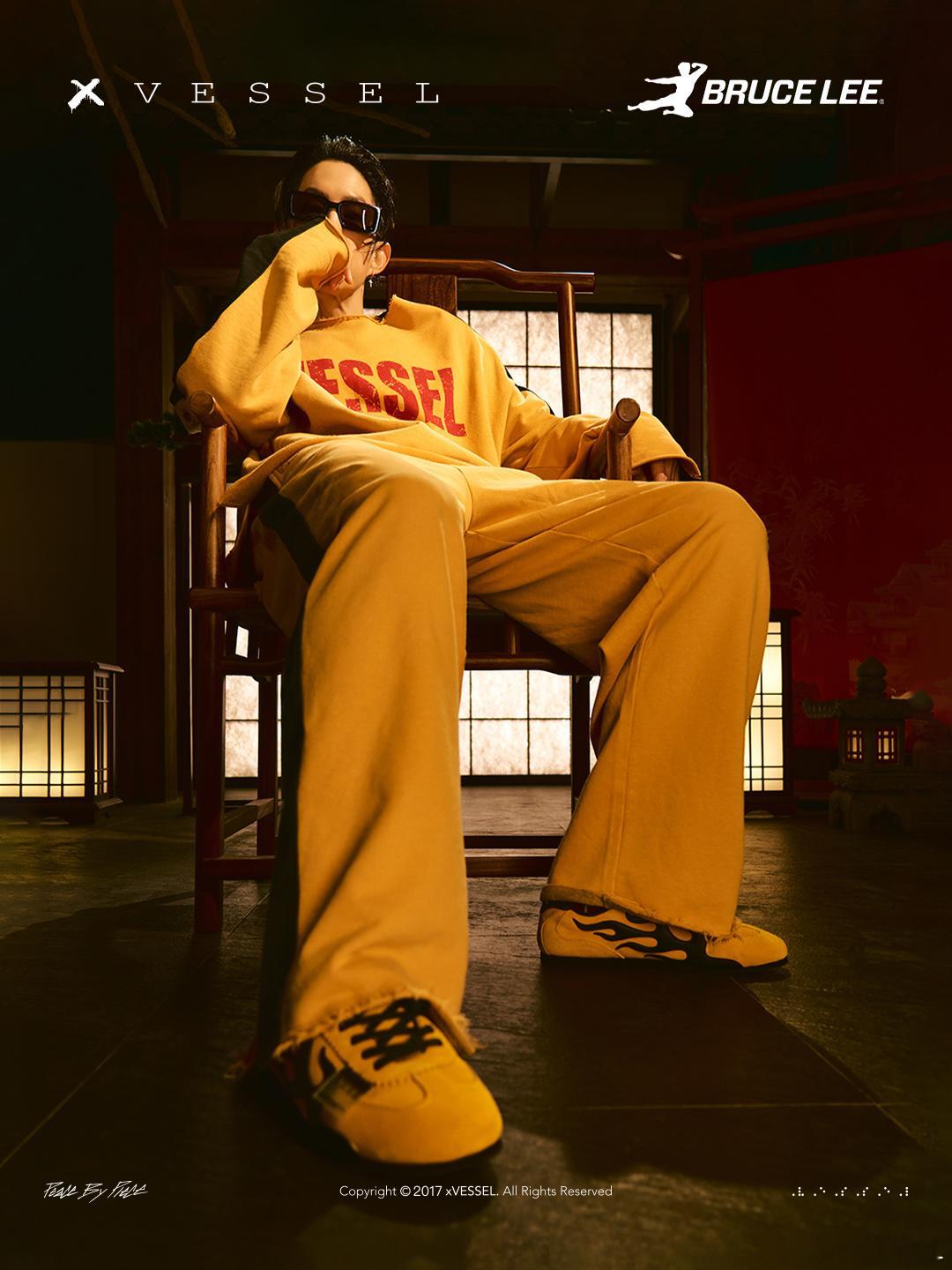 龙影重现🐲Van Ness吴建豪同款李小龙联名上身演绎xVESSEL x 李小