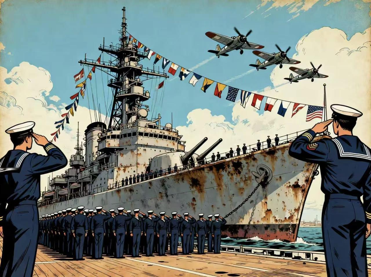 万万没想到！美国海军250周年庆典，竟活生生演成了一部“乌龙连环剧”——前脚特朗