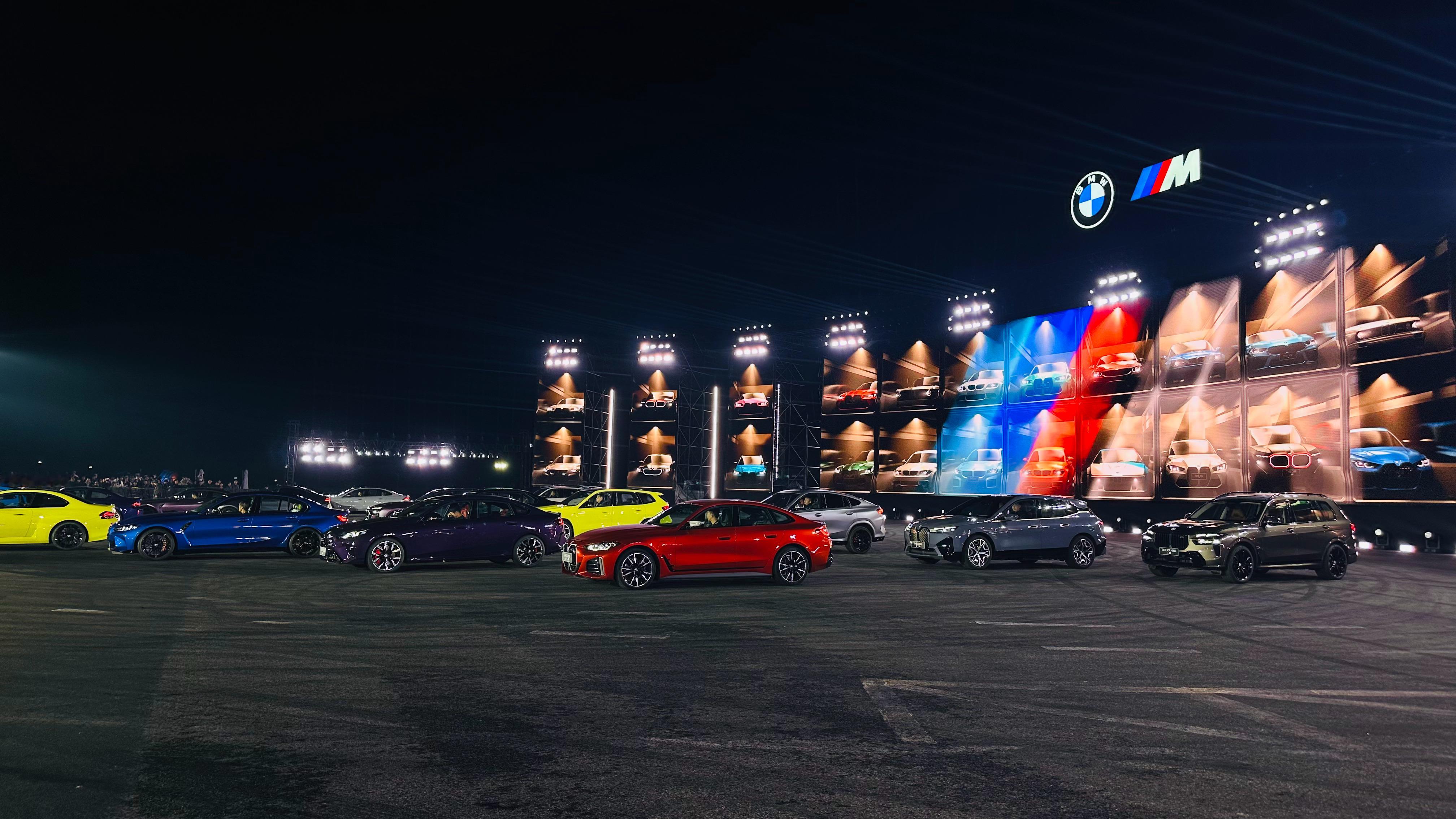 当屏幕逐个点亮，每一台耳熟能详的 M 依次出现， 好激动。宝马宝马[超话]别不正