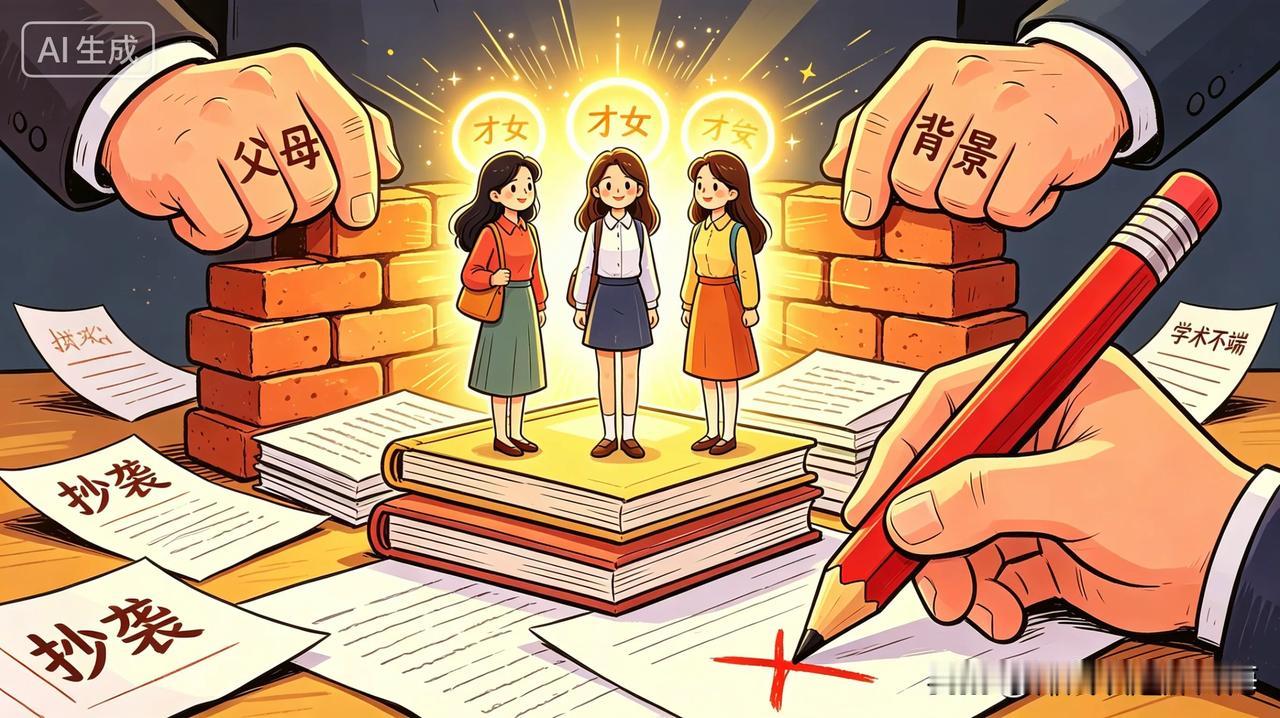 蒋方舟和贾浅浅近日被卷入论文抄袭风波，甚至有人呼吁顺带查一查那位“端水大师”的女