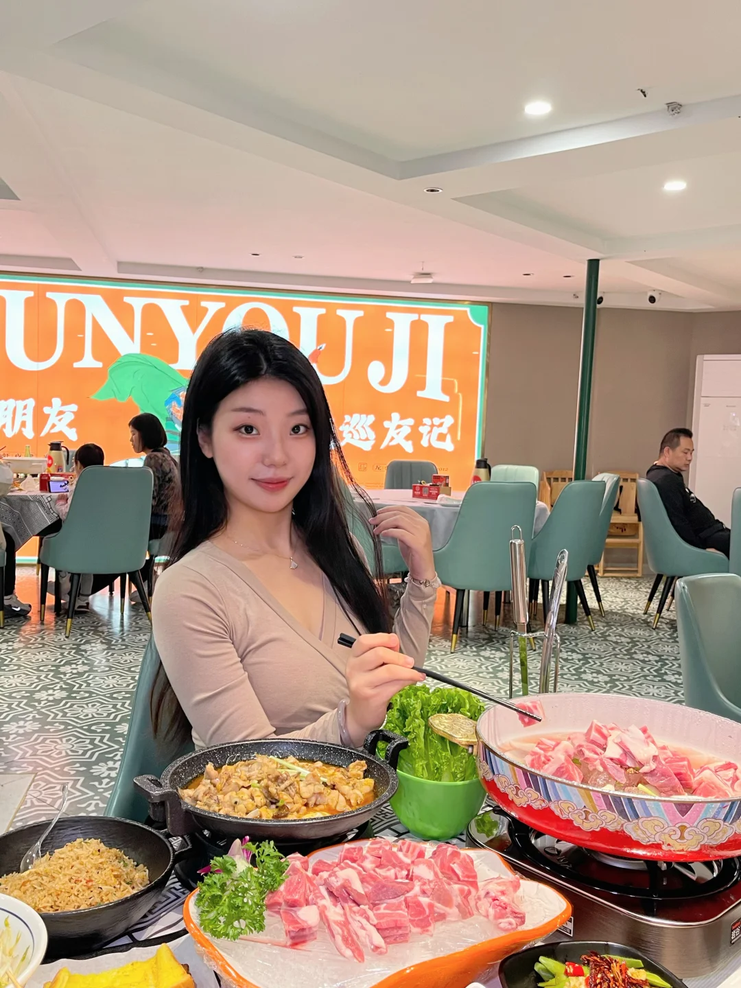 入秋啦🥘第一顿冰煮羊肉可太香了！😋