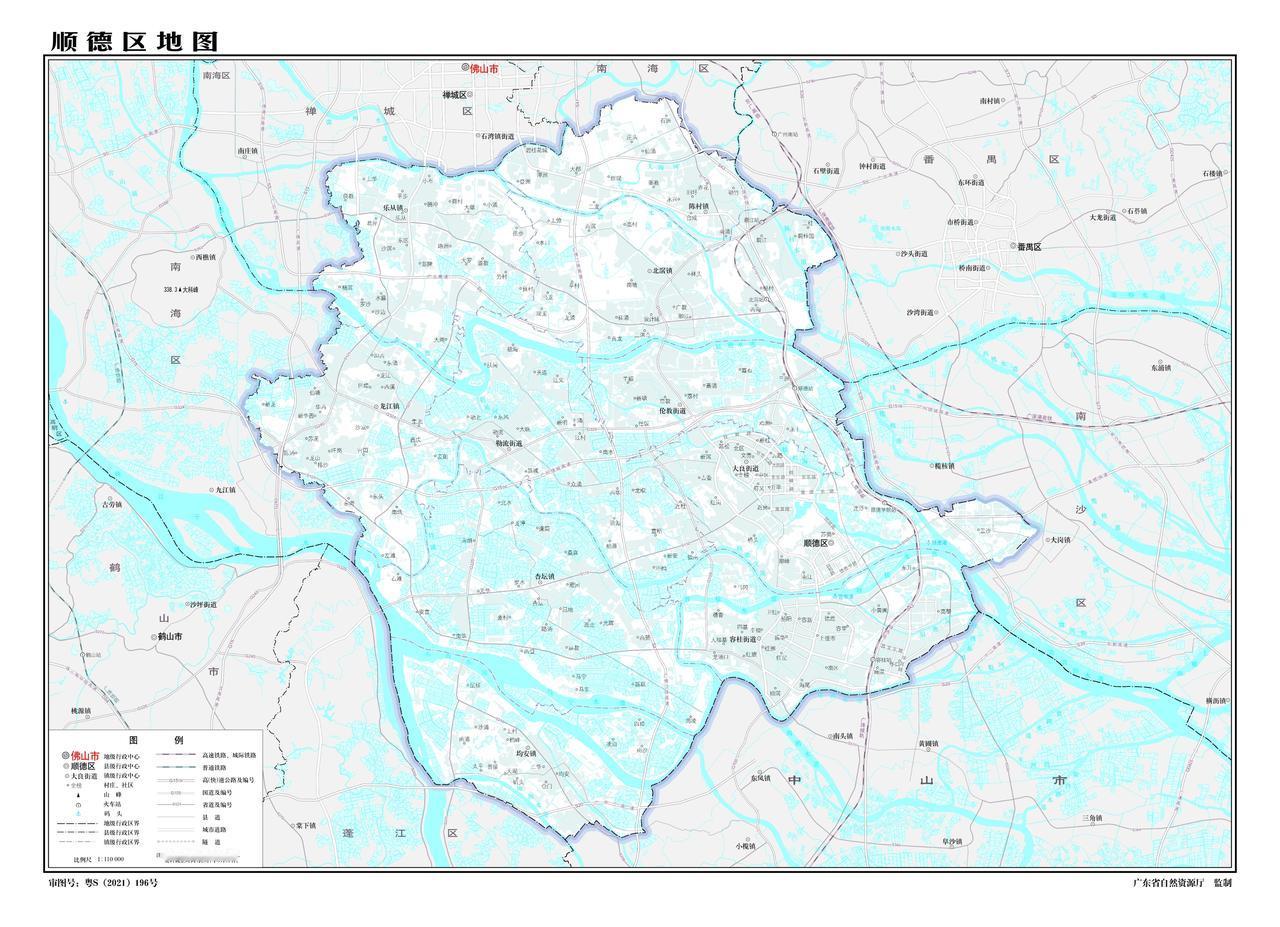 为什么说佛山市顺德区就像超级河中岛？

佛山市顺德区被称作 “超级河中岛”，核心