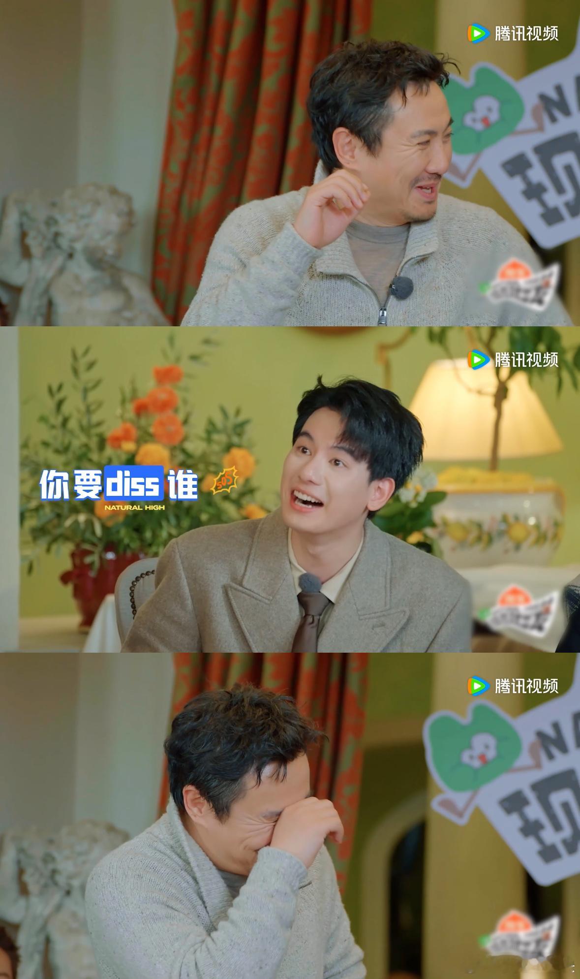 胡先煦你要毁了沈腾吗 胡先煦这个小年轻就是个调皮鬼，每次他的风格跟腾哥的稳重形成