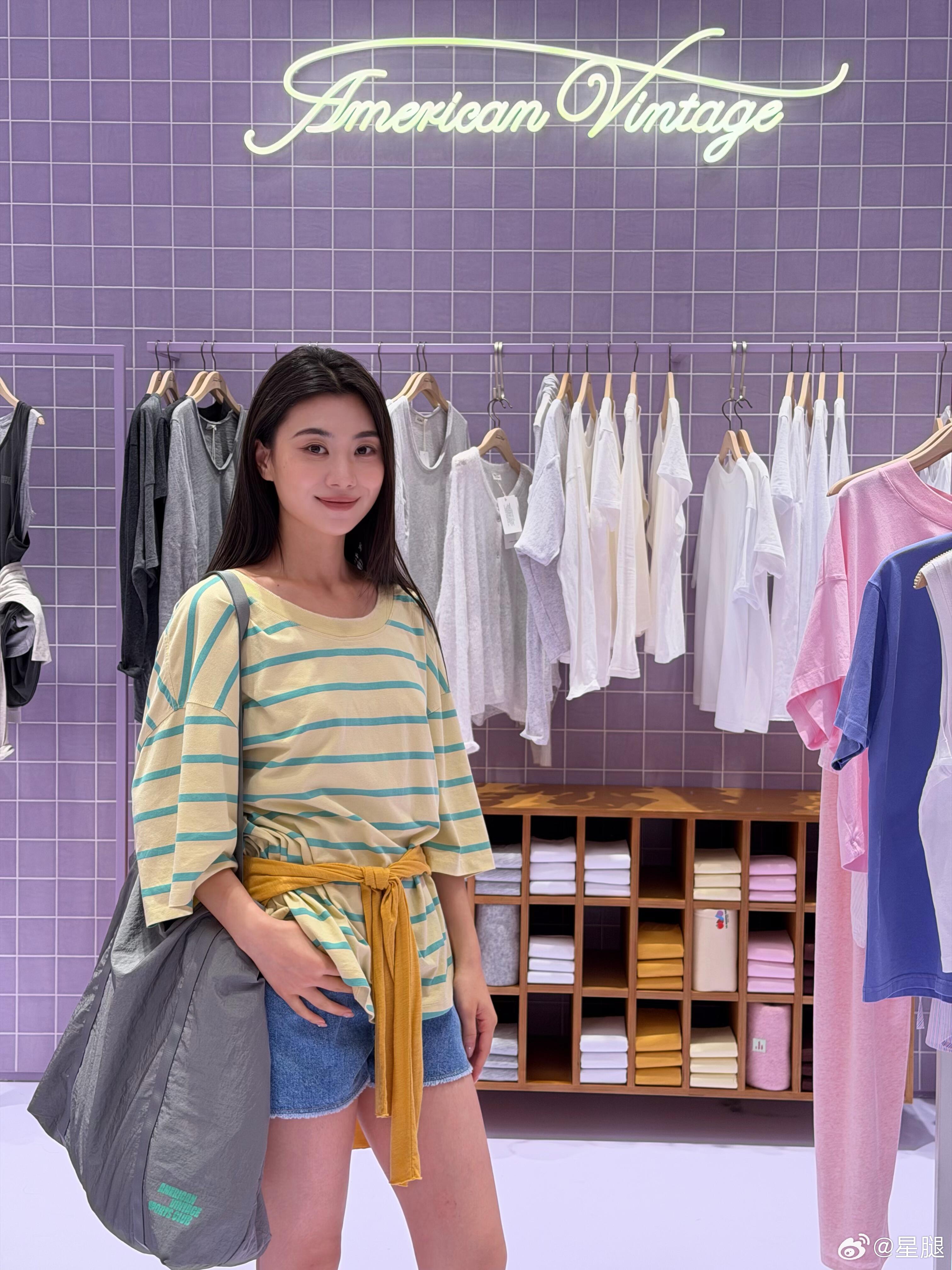 金亦菲 👗 西安逛街日记 