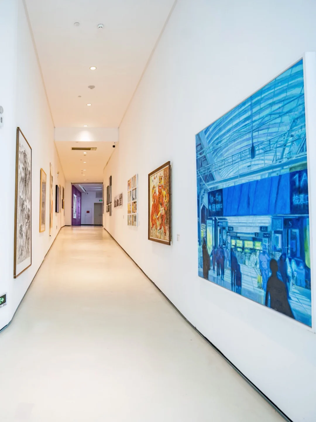 宽敞明亮的艺术殿堂