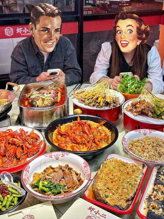 在长沙梅溪湖！看到这家大排档一定要进去！