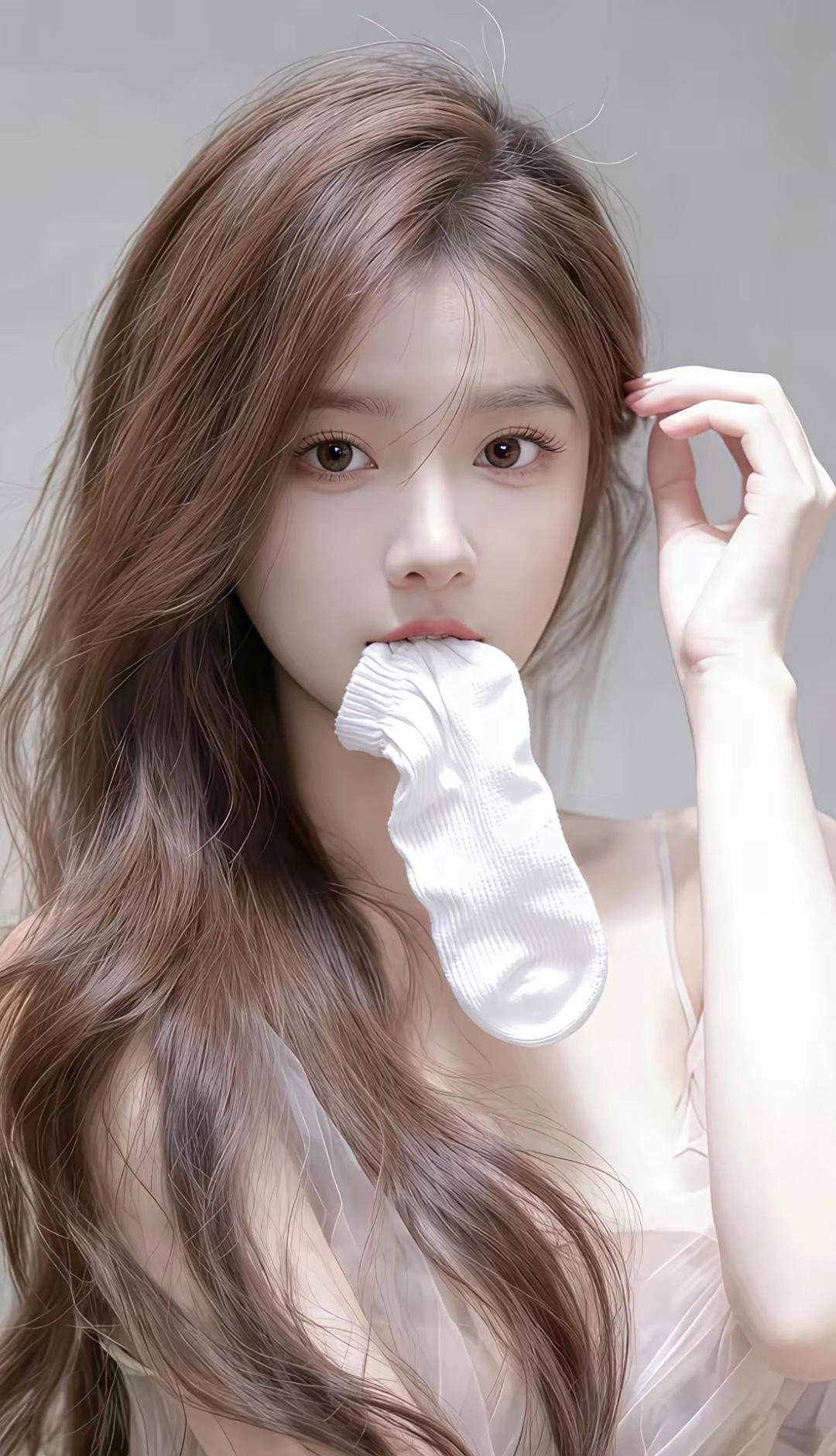 袜子臭不臭，喜欢吃袜子🧦的小姑娘[呲牙]