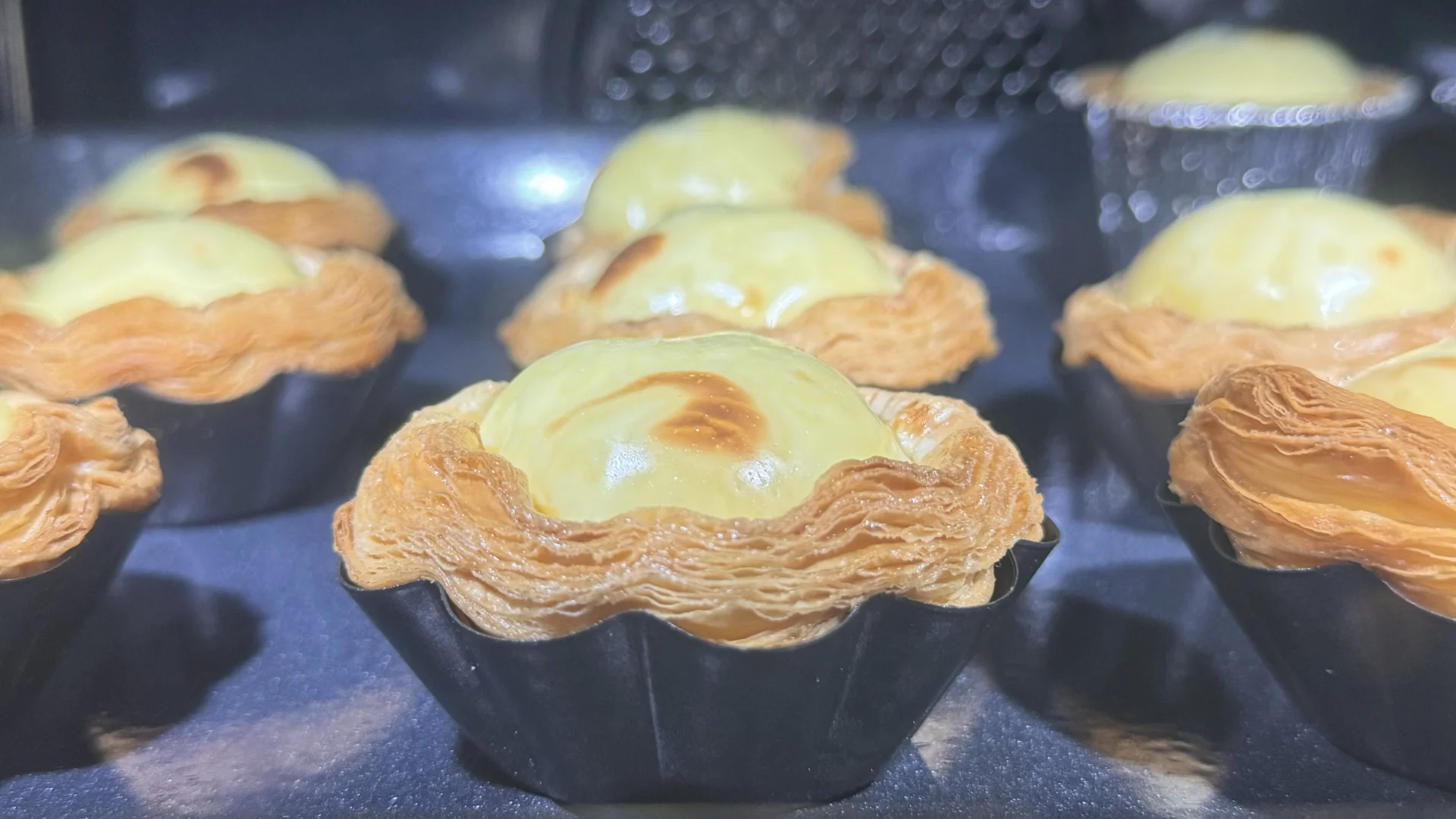 第一次手工开酥蛋挞皮