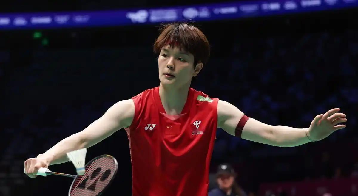 刚刚结束的一场2026年马来西亚羽毛球公开赛女单1/8决赛，女单2号种子、囯羽名