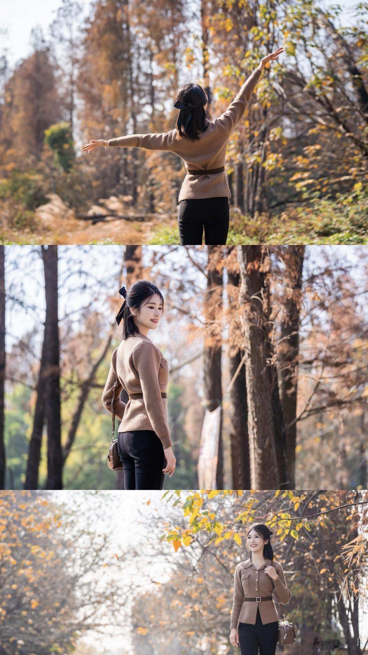 气质女神肖像照，应该怎么拍气质女神肖像照，姿势很关键。走路时自然抱臂，边走边歪头