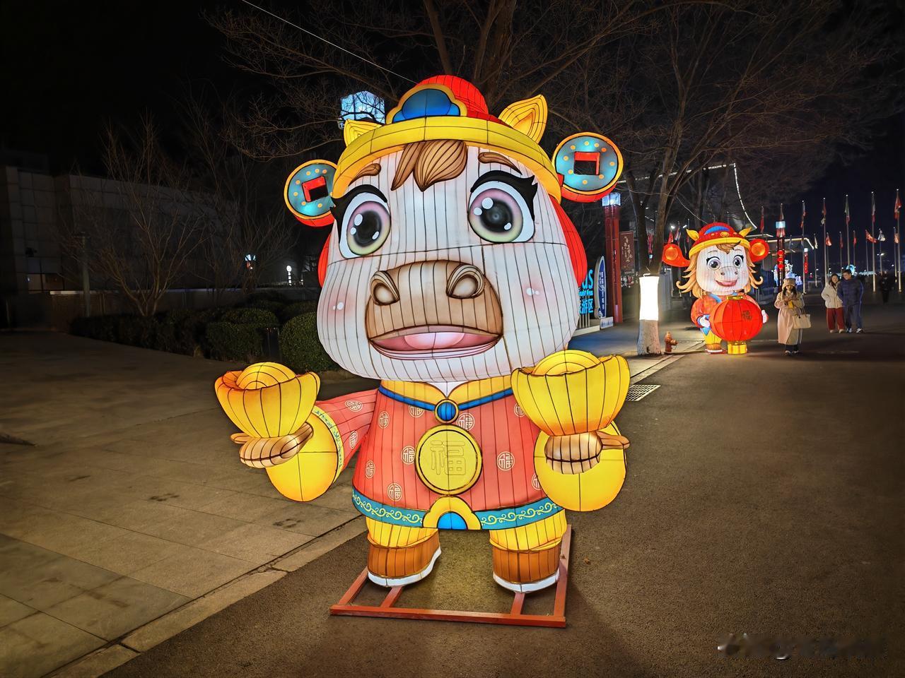 春节期间，不妨来青岛奥帆中心瞧瞧免费灯会。