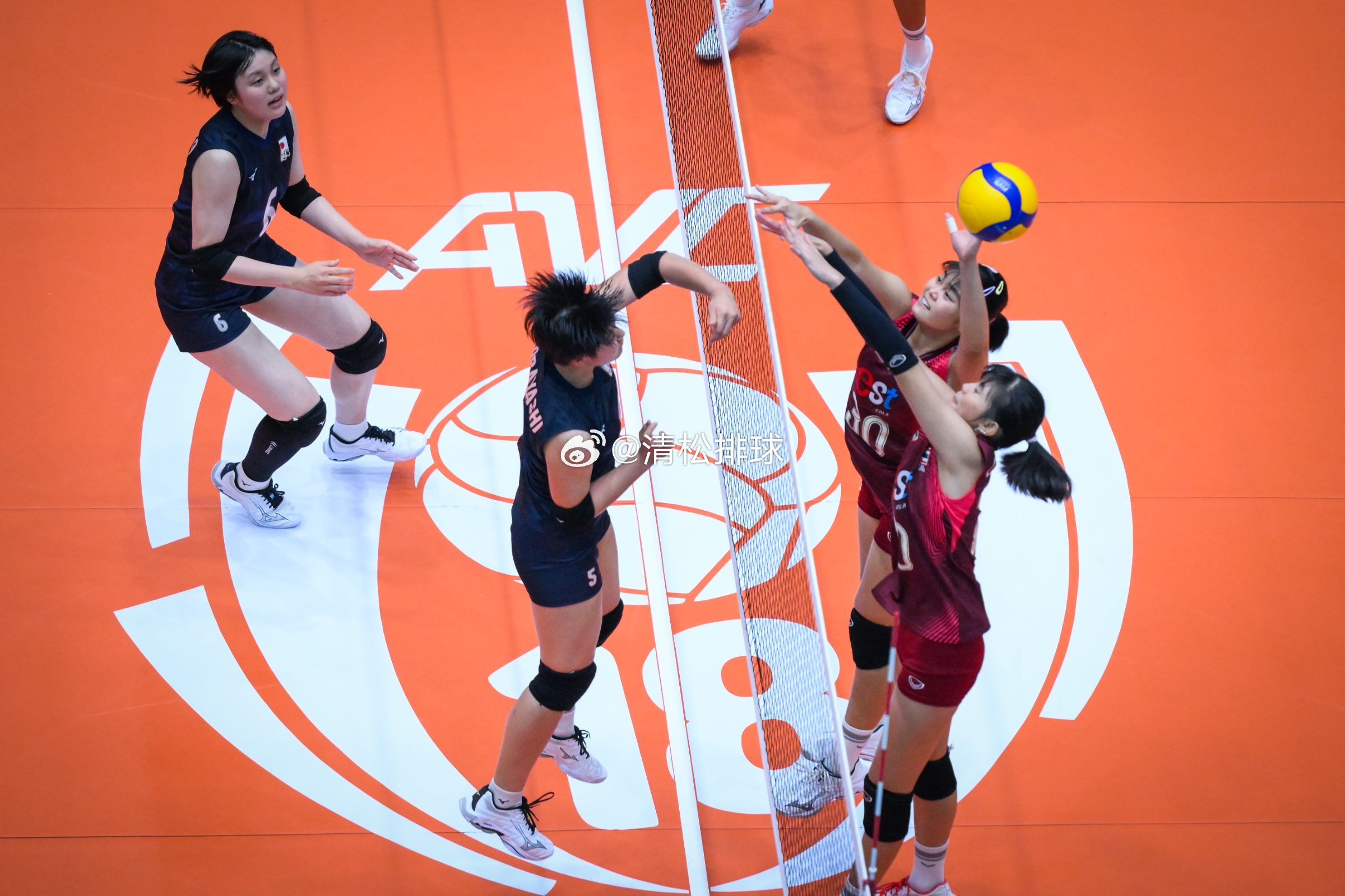 2026年U18亚洲女排锦标赛三四名决赛泰国女排vs日本女排第四局：23-25大