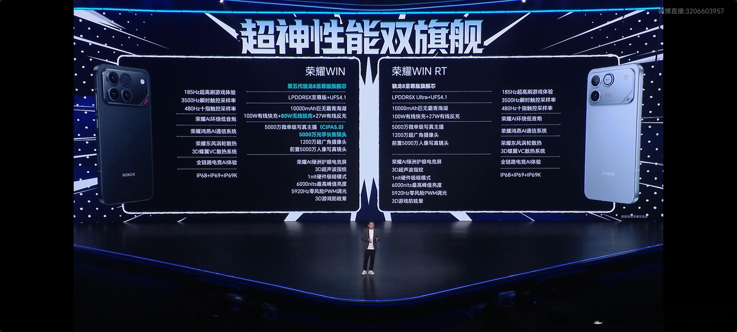 荣耀 WIN RT价格：-12+256GB——2599元  -16+256GB—