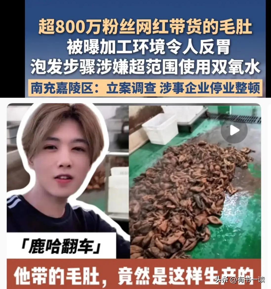 315大瓜！鹿哈卖爆3000万单毛肚翻车，模仿鹿晗再像，也模仿不了良心🔥

3