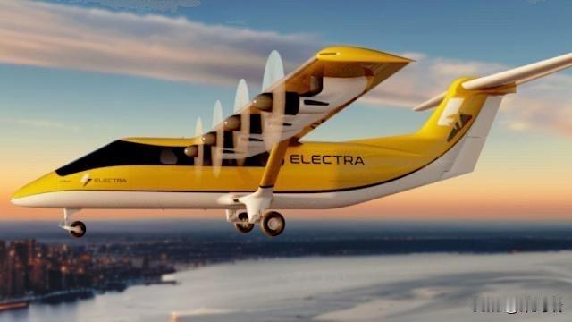 美国一家新创航空工业公司，推出了一款油电混合「超短场起降飞机」，起飞、降落距离都