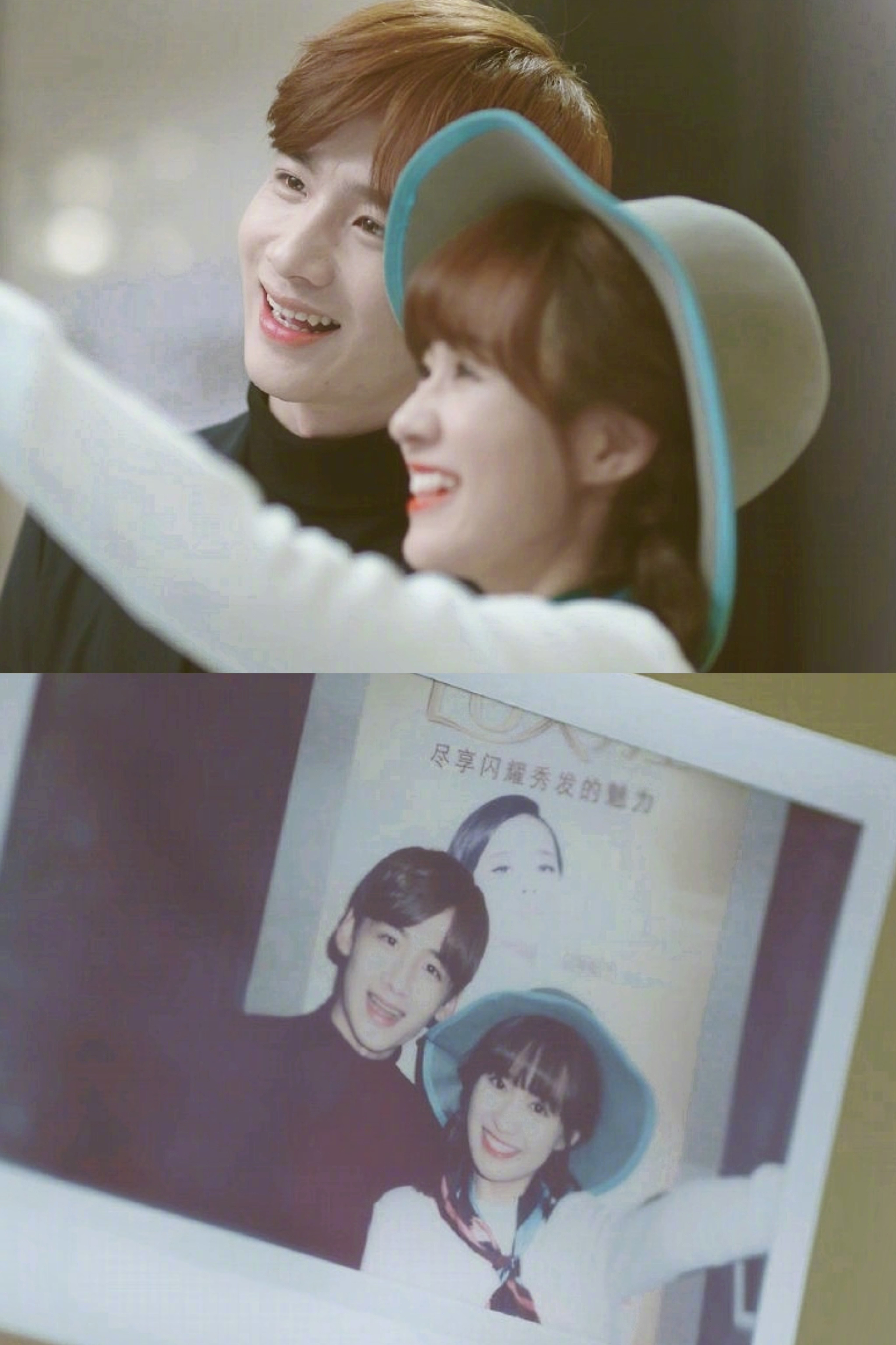 全体起立❗古早CP复活现场😭白敬亭给郑合惠子宣传新剧，颜值夫妇有售后了👏👏