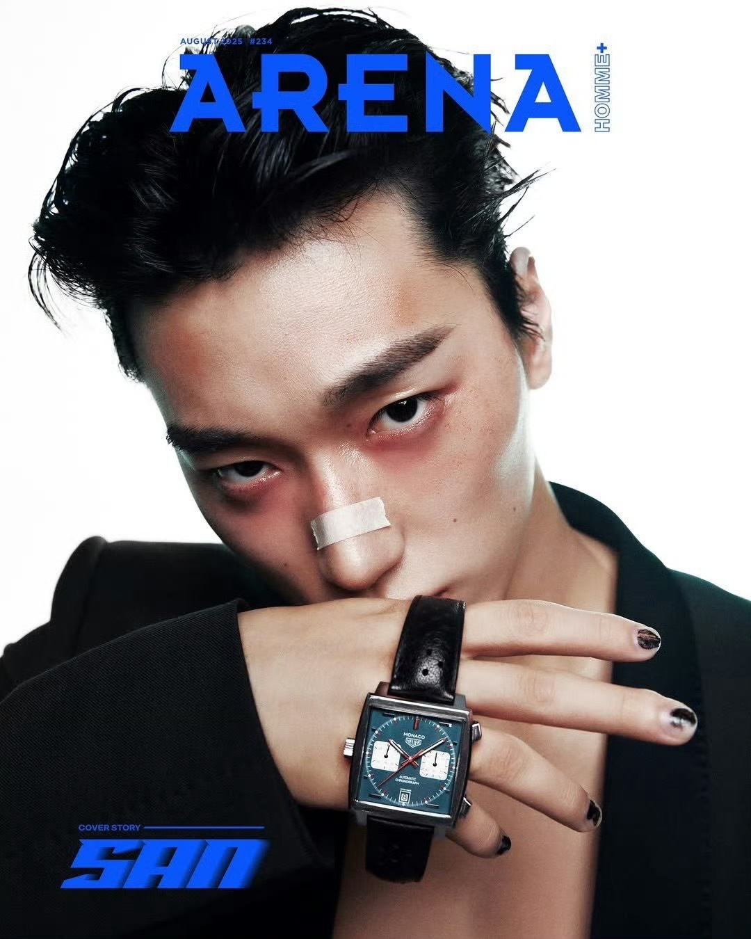 Ateez 崔伞✖️arena Korea 八月刊封面大片 ​​​