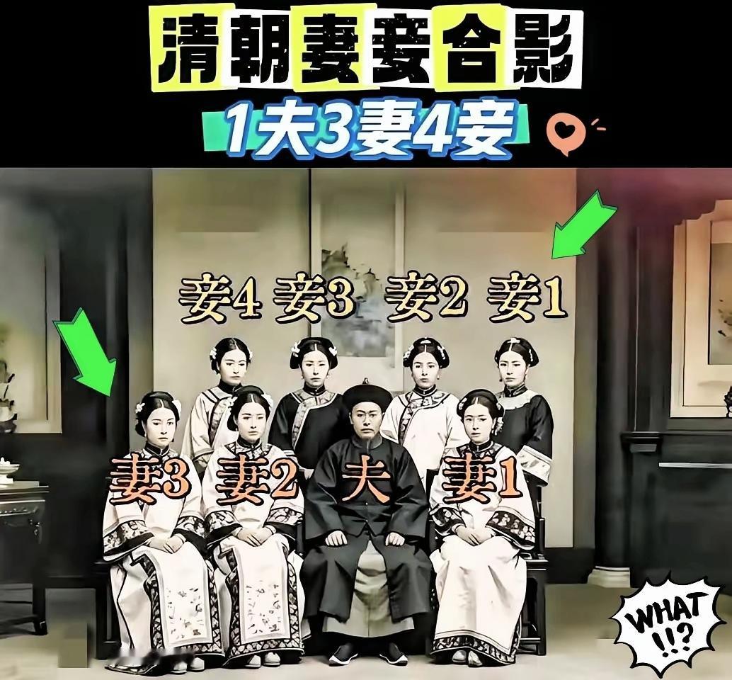 别被影视剧骗了！清朝根本不存在“三妻四妾”

历史冷知识 清朝历史 三妻四妾