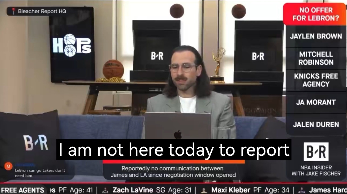 Jake Fischer报道：“目前NBA圈内与洛杉矶当地普遍流传着一种说法，该