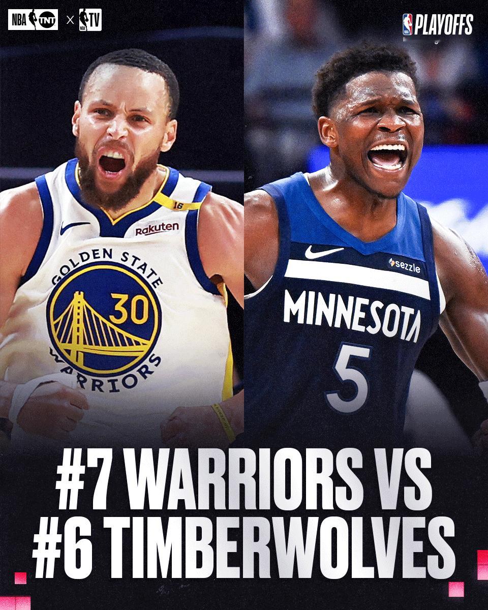 森林狼vs勇士，这轮系列赛，你支持谁？nba季后赛 ​​​