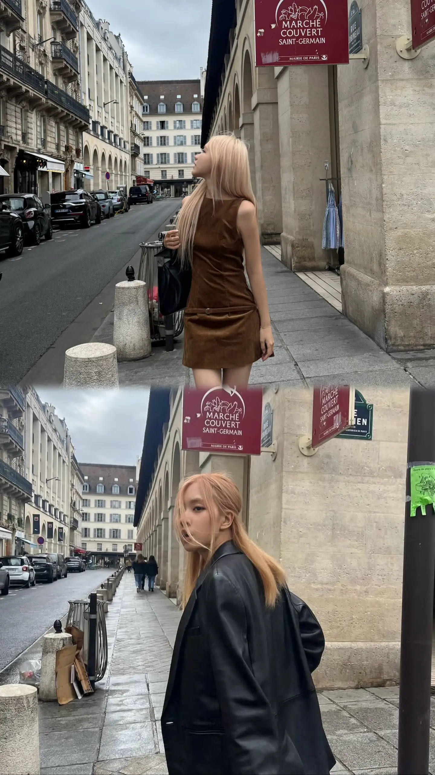 在巴黎跨时空的见面