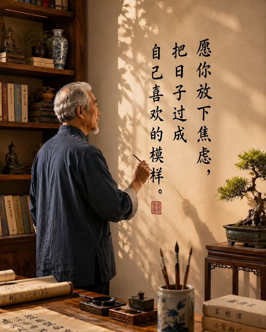 生活不能等待别人来安排，要自己去争取和奋斗；而不论其结果是喜是悲，但可以慰藉的是