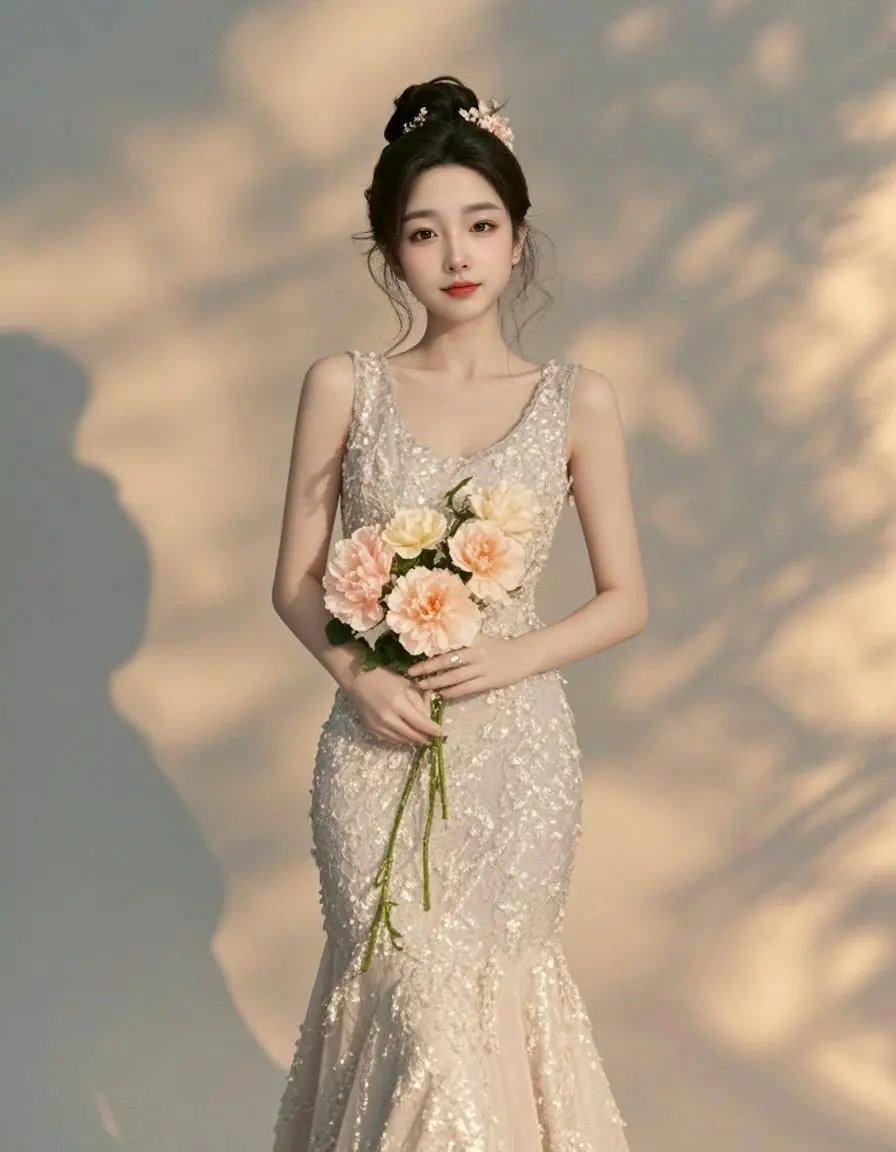 AI玉颜花韵 美出高级感 生活不会辜负每一个努力的人 哈哈哈娱乐一下?...