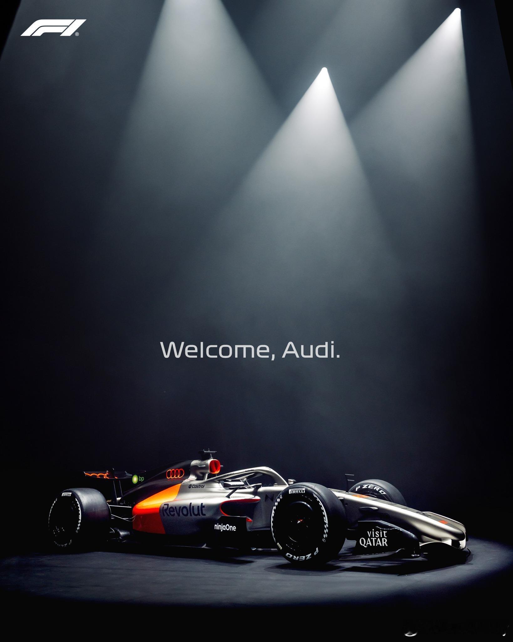 有没发现，奥迪F1这设计和配色好洋气。F1