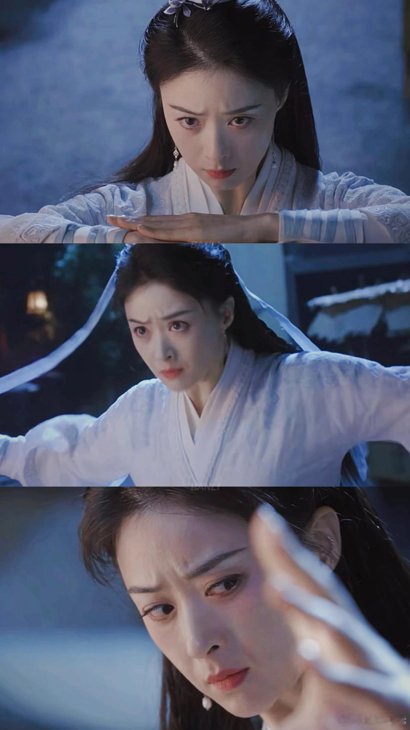 蒋欣这个造型也太美了吧！梦回木婉清！[哇]#烈焰# ​​​