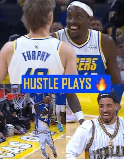 步行者官方通过 Instagram 分享了赛场精彩瞬间！

安德鲁 - 内姆布哈