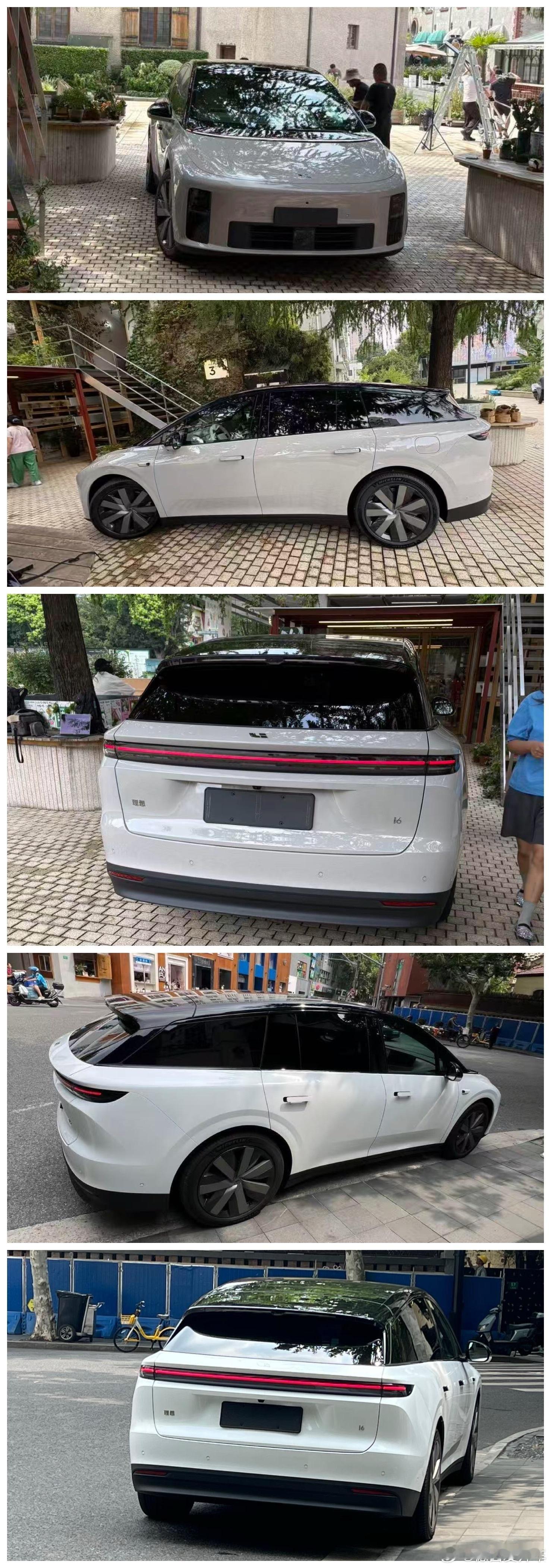 距离理想 i6 上市还有半个多月，最近也开始无伪出街拍 TVC 内容，造型我觉得