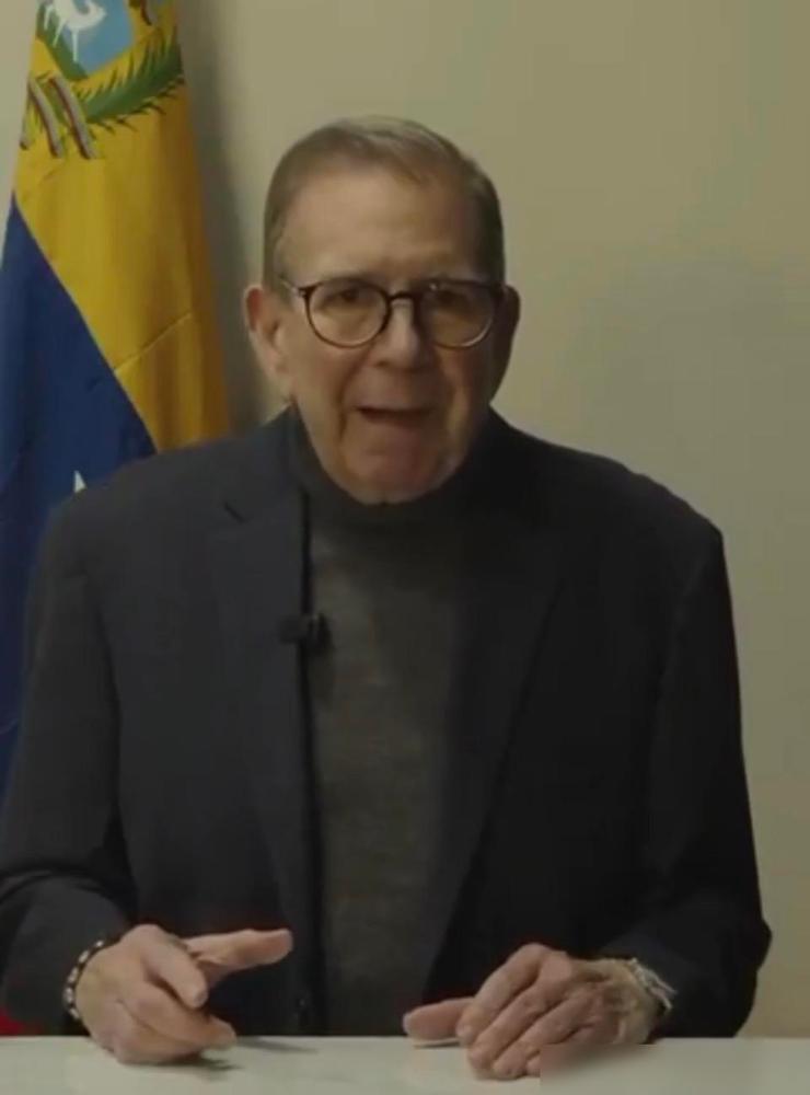 委内瑞拉反对派重要人物埃德蒙多·冈萨雷斯（Edmundo González）发表