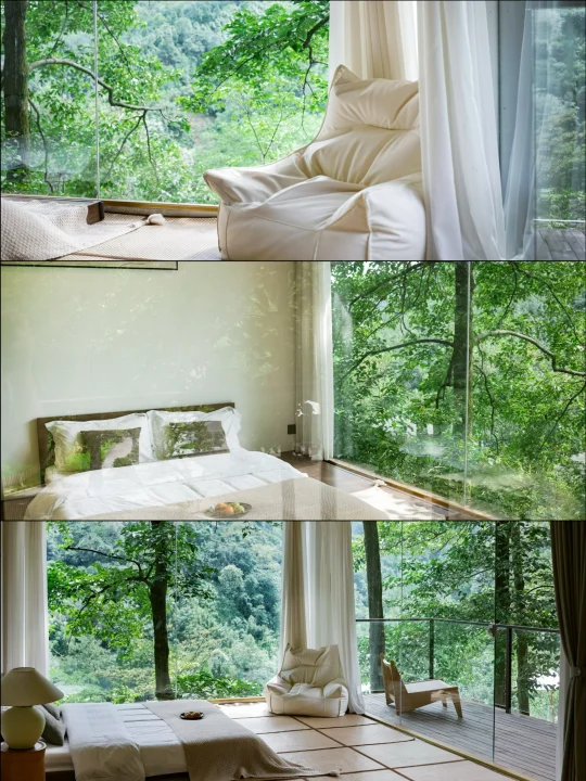 进山过夏天｜都江堰竹海/泳池民宿，好惬意