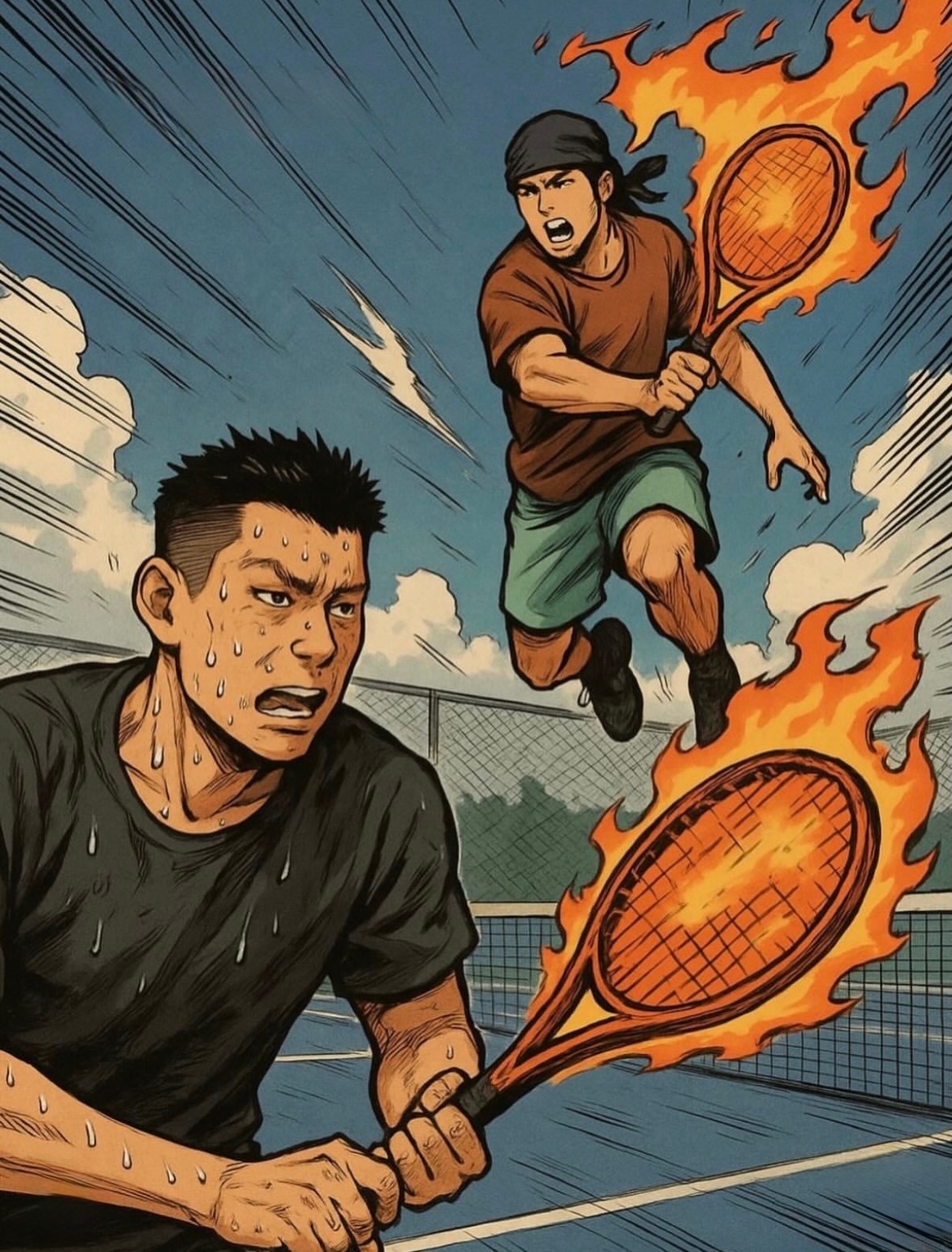 能看出这是谁和谁么？体育大赏